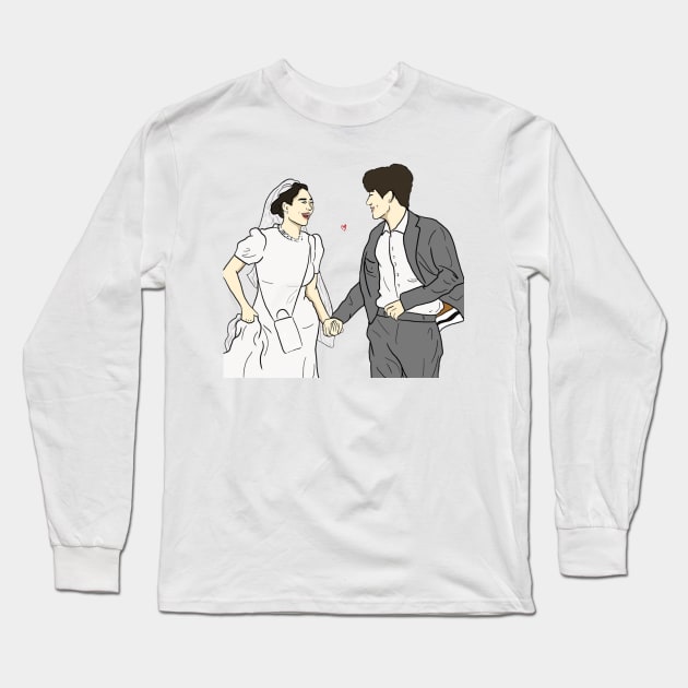 Married Long Sleeve T-Shirt by Ac_Illustrationss